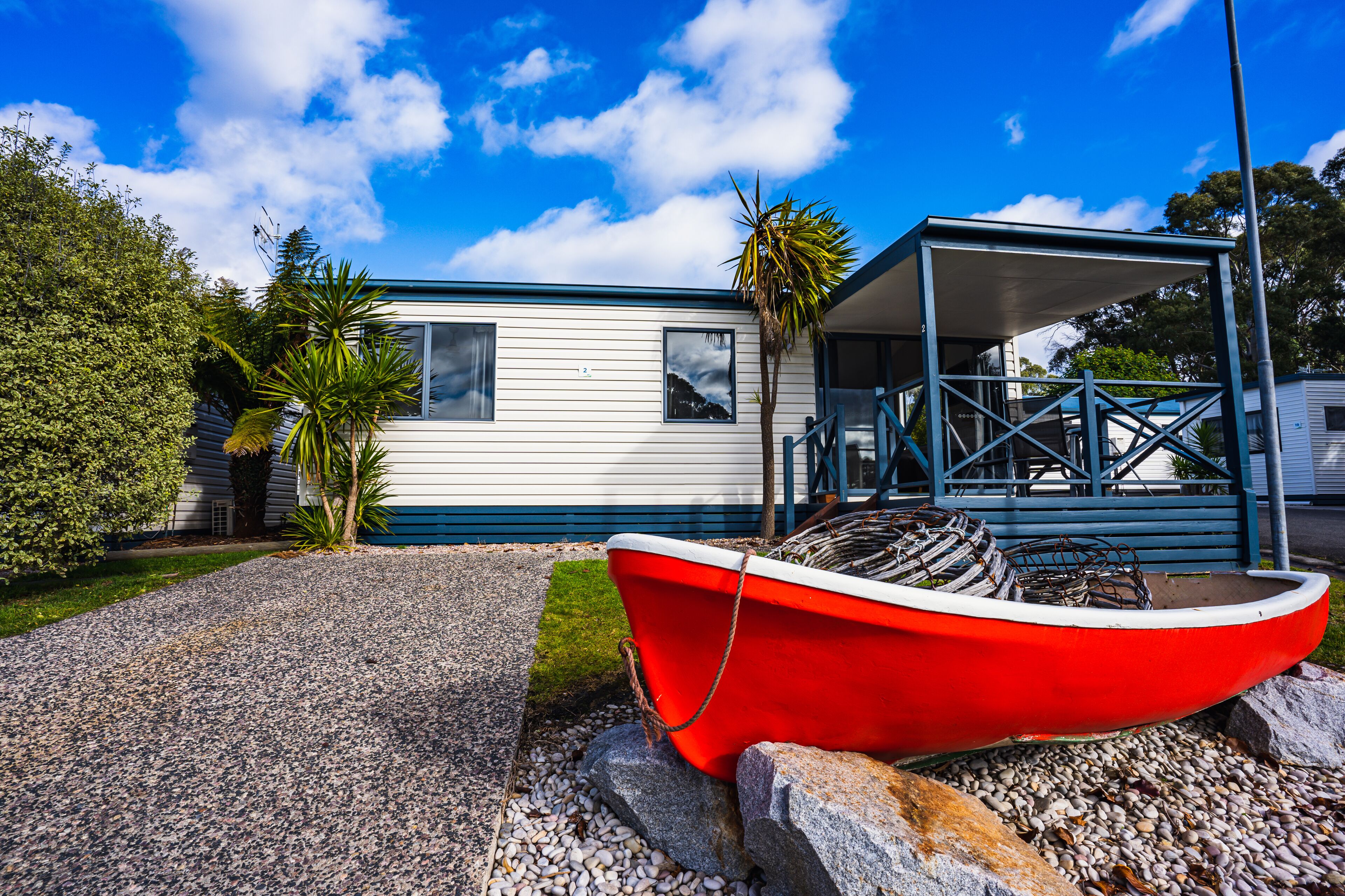Façade de l’hébergement
