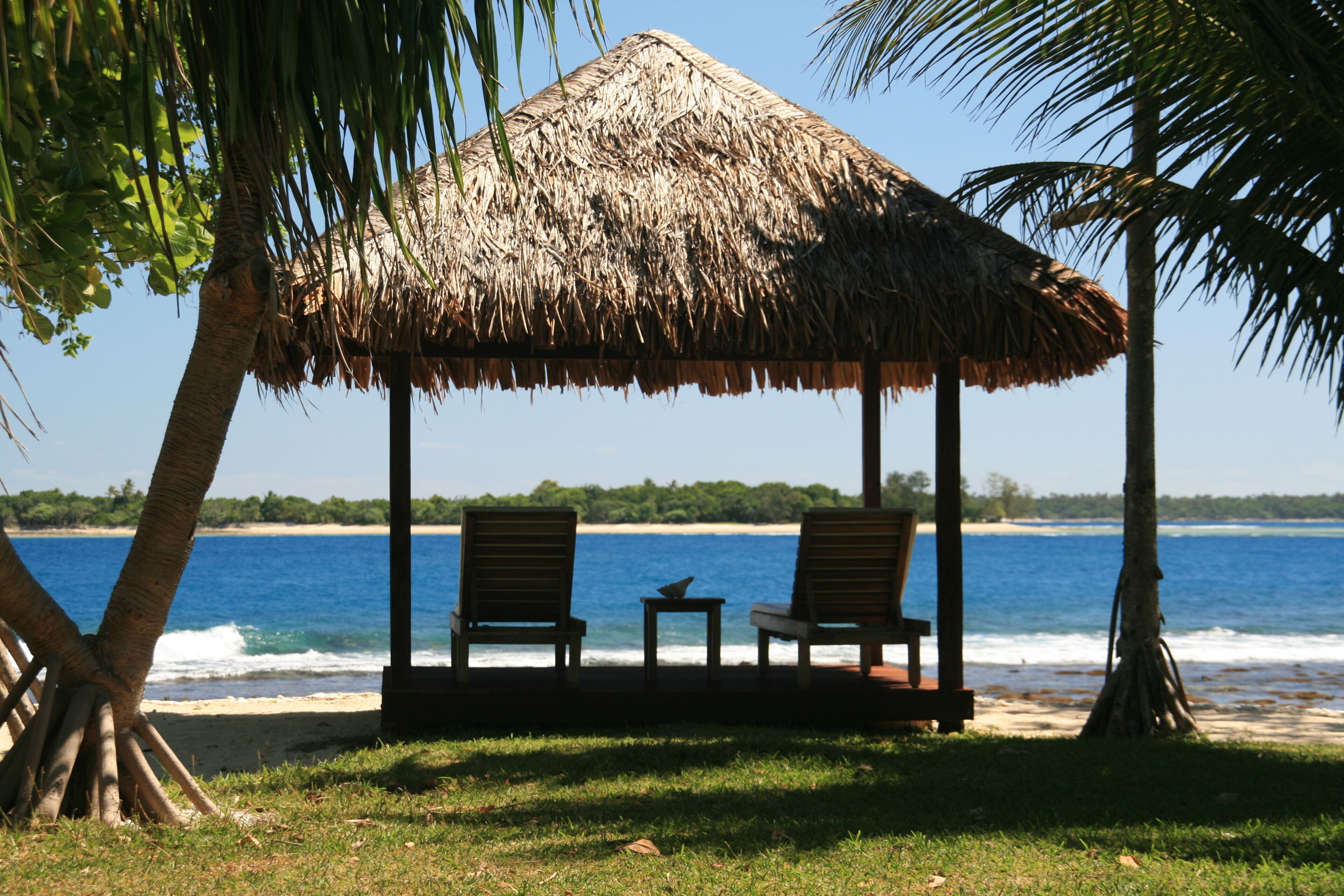Three Bedroom Beachfront Villa | Terrace/patio