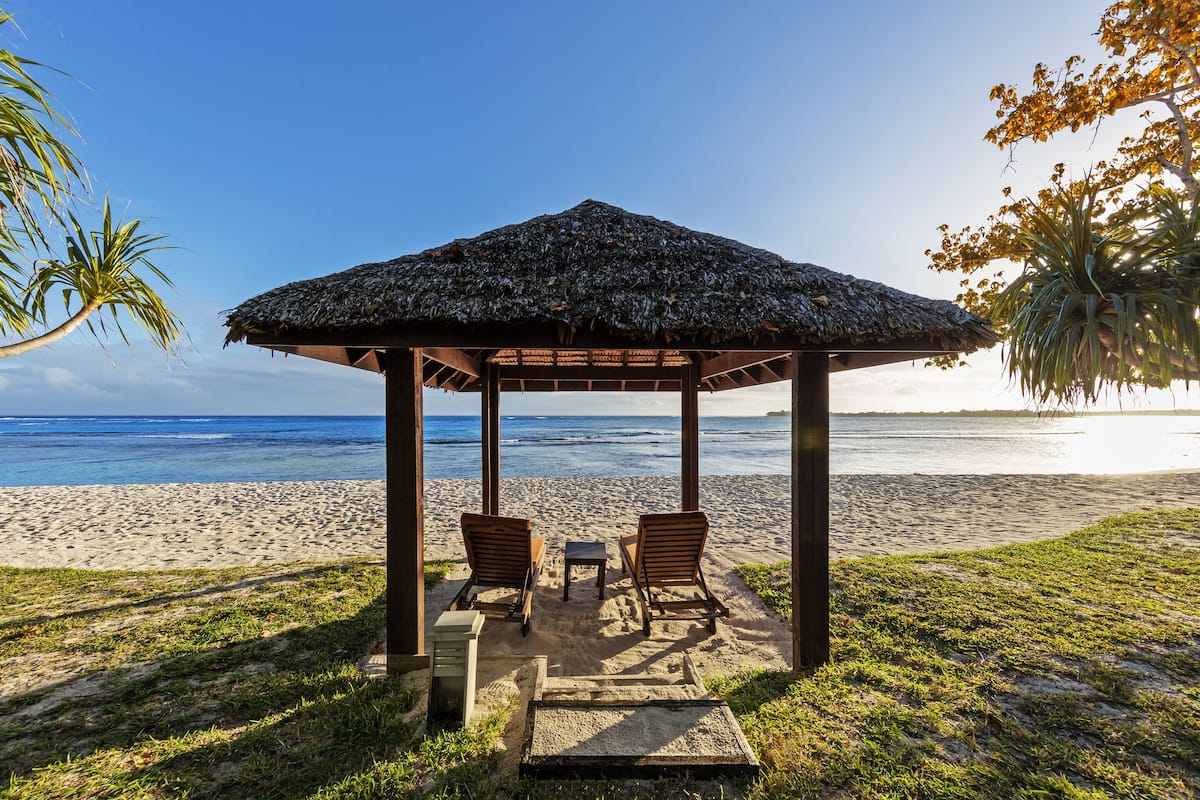 Two Bedroom Beachfront Villa | Terrace/patio