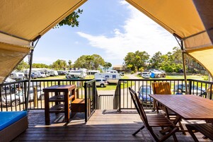 Tree Tops Safari Tent | Balcony view