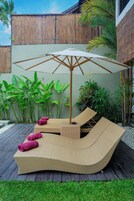 Vila, 3 kamar tidur, kolam renang pribadi | Pemandangan dari kamar