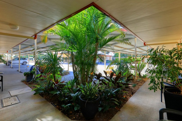 Courtyard view
