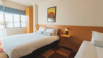 Suite, Beberapa Tempat Tidur | Setrika/meja setrika, Wi-Fi gratis, dan seprai linen