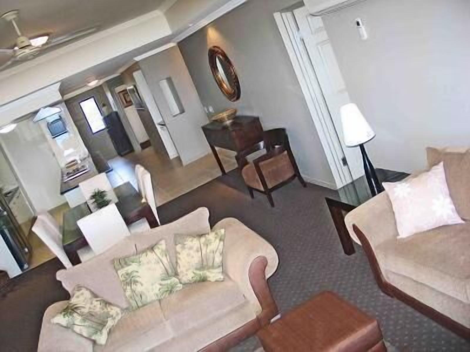 Executive Two Bedroom Ocean Front Apartment | 2 bedrooms, iron/ironing board, cots/infant beds, bed sheets