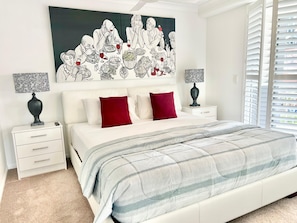 Executive-huoneisto, 2 makuuhuonetta (Ocean View) | Yksilöllisesti sisustettu, yksilöllisesti kalustettu