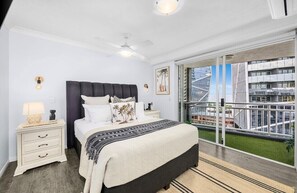 Two Bedroom Penthouse with Ocean View | Individually decorated, individually furnished, iron/ironing board