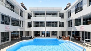 Exterior detail - The Anchorage Apartments (Tauranga)