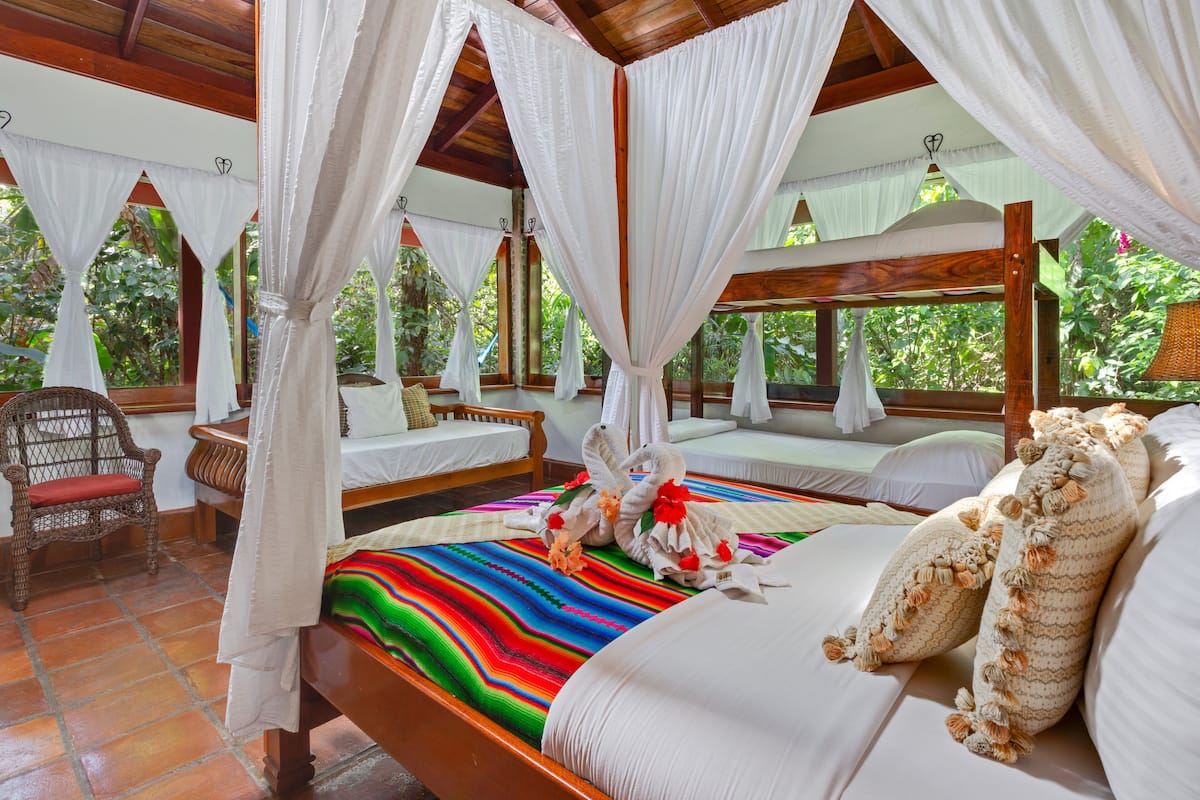 Jungle Bungalow | 1 bedroom, premium bedding, in-room safe, bed sheets