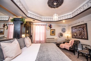 Room (The Gatsby) | Premium bedding, individually decorated, individually furnished - The Anniversary Inn Logan (Logan)