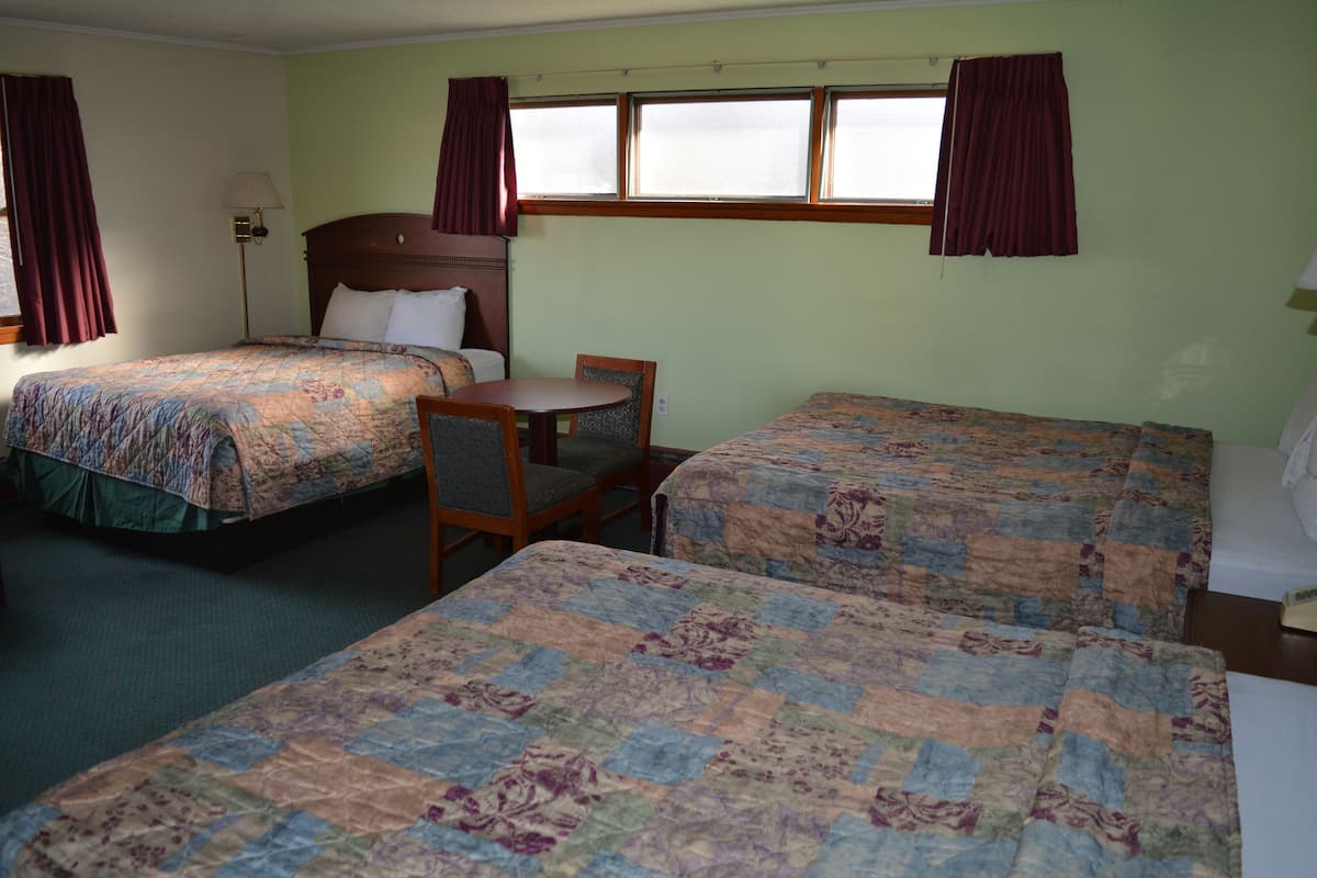 Standard Room, Multiple Beds, Non Smoking | Desk, iron/ironing board (on request), WiFi (free)
