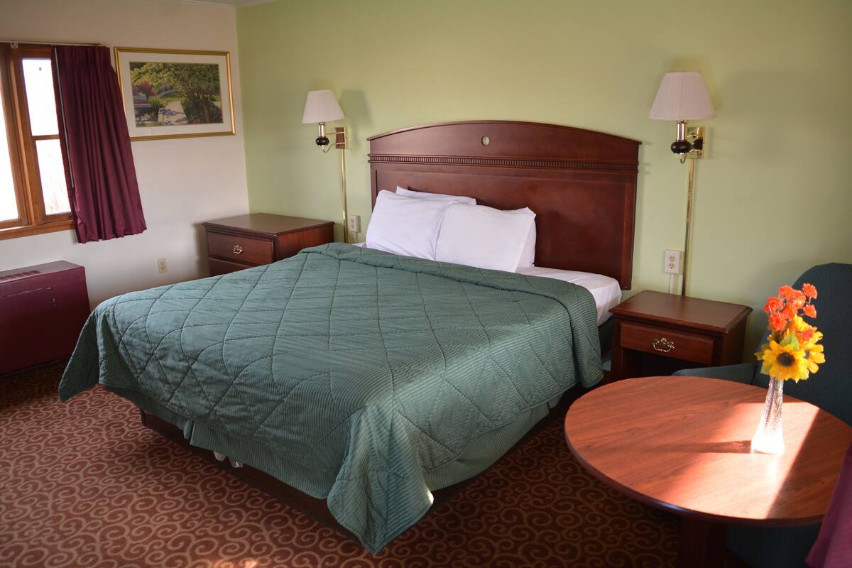 Standard Room, 1 King Bed, Non Smoking | Desk, iron/ironing board (on request), WiFi (free)
