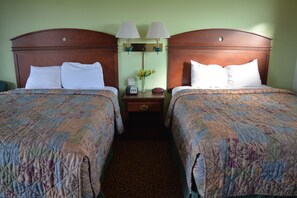 Standard Room, 2 Queen Beds, Non Smoking | Desk, iron/ironing board, free WiFi