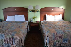 Standard Room, 2 Queen Beds, Non Smoking | Desk, iron/ironing board, free WiFi