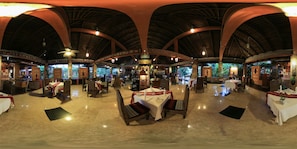 Breakfast, lunch, dinner served; Pan-Asian cuisine, pool views