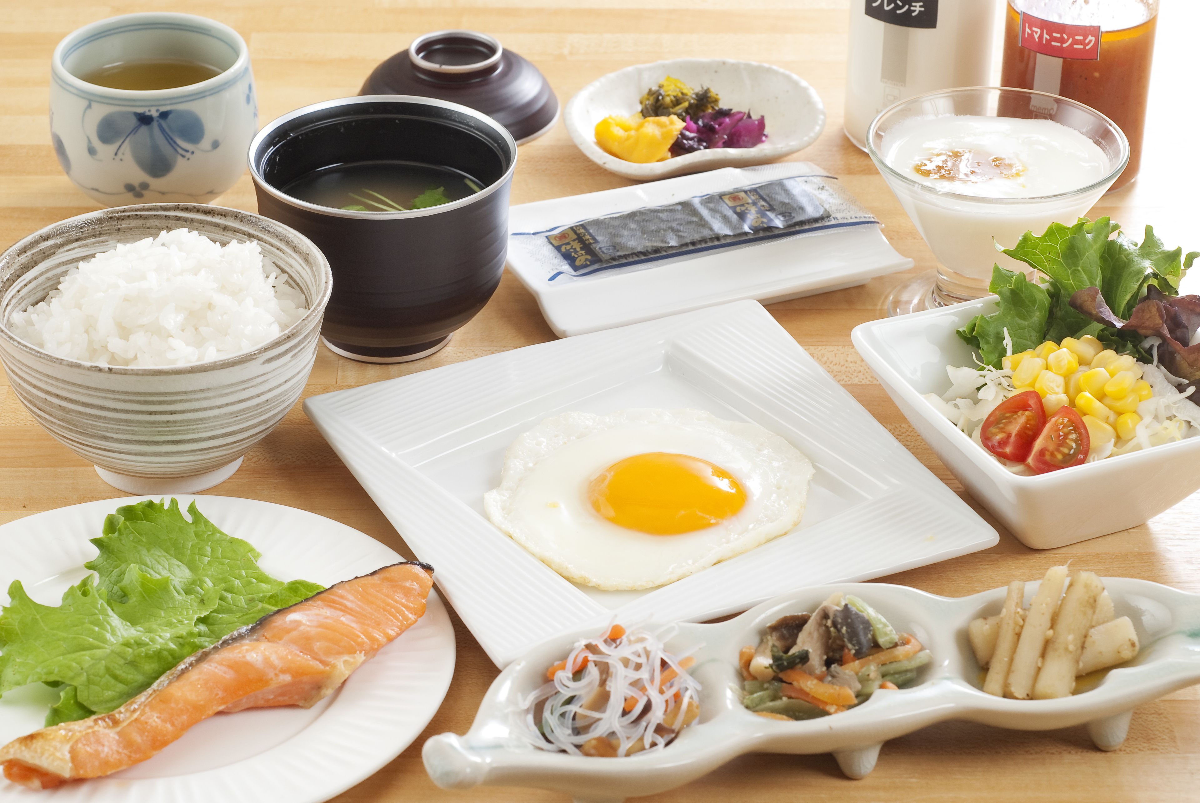 daily local cuisine breakfast (jpy 770 per person)