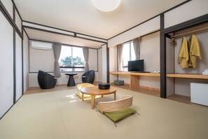 Habitación superior, para no fumadores (Superior Japanese Style Room, Renewal) | Cortinas blackout, wifi gratis y ropa de cama 