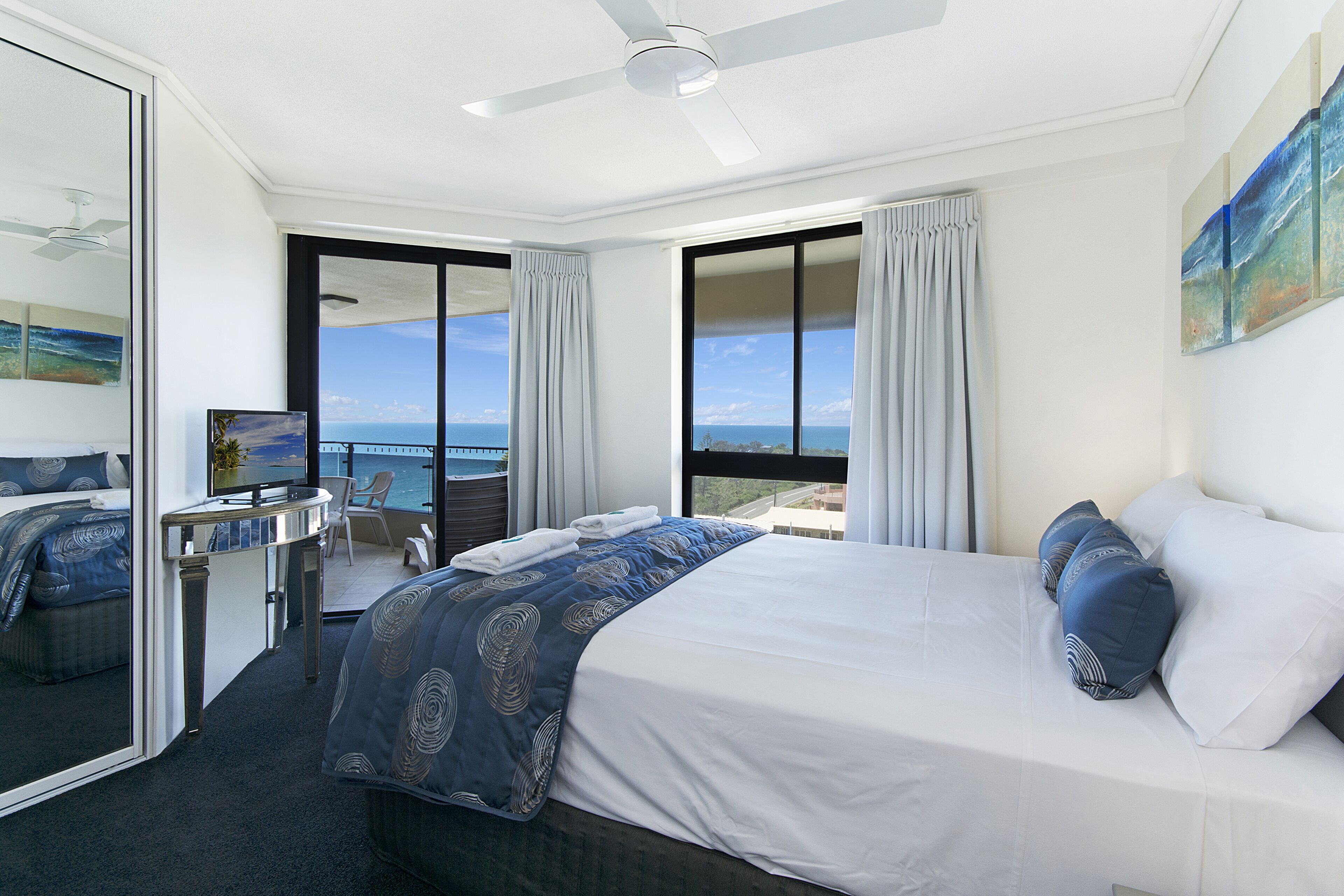 3 bedroom high floor partial ocean view | 3 bedrooms, iron/ironing board, free wifi, bed sheets