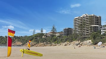 Beach nearby, white sand
