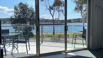 Deluxe Apartment, 2 Bedrooms, Lake View (Upstairs) | Terrace/patio