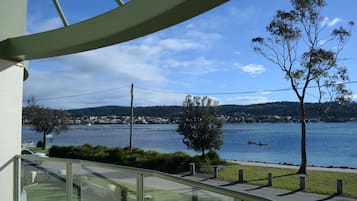 Udsigt fra overnatningsstedet