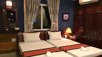 Minibar, individually furnished, desk, blackout drapes