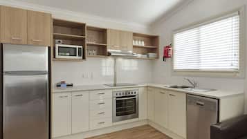 华丽小屋, 3 间卧室 | 私人厨房 | 冰箱、微波炉、茶具/咖啡用具、烤面包机