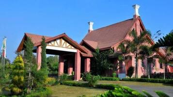 Fassade der Unterkunft