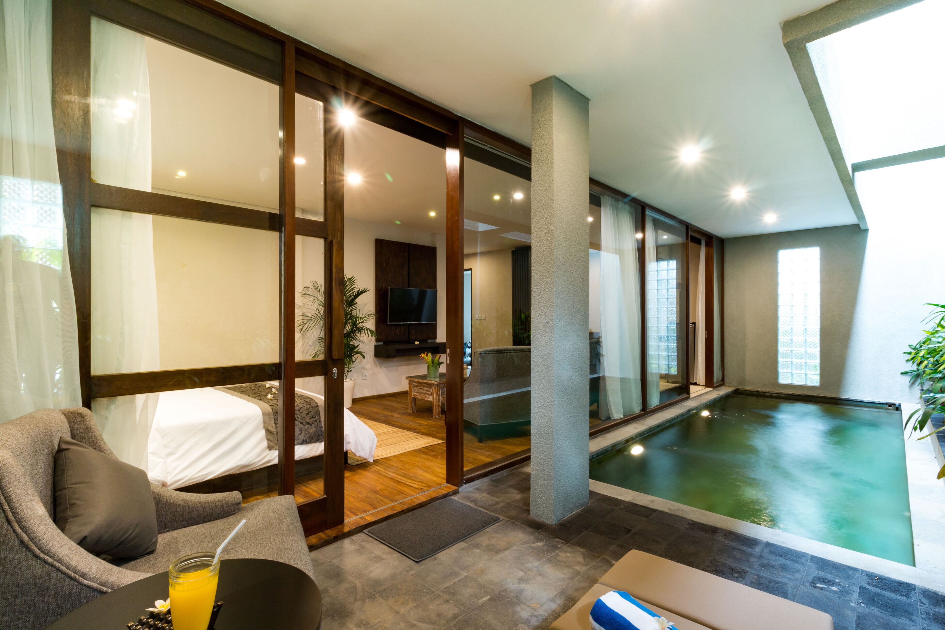 Executive-Studio, 1 Schlafzimmer | Eigener Pool
