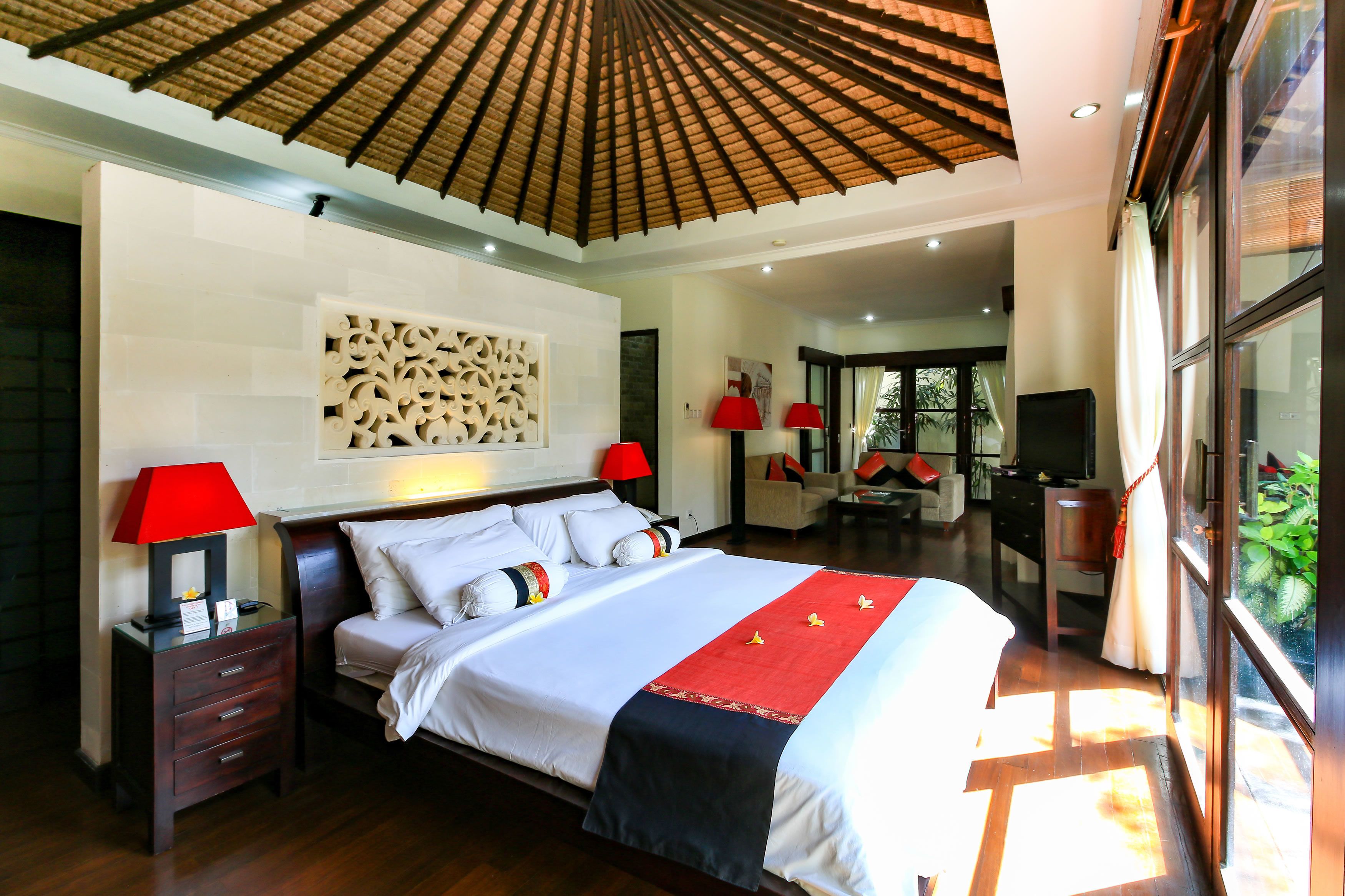 Two Bedrooms Superior Private Pool Villa | Minibar, in-room safe, desk, laptop workspace