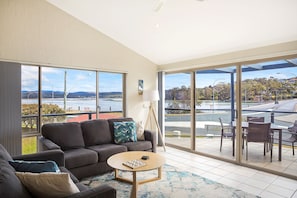 Two Bedroom Apartment with Lake View | View from room - Sails Luxury Apartments Merimbula (Merimbula)