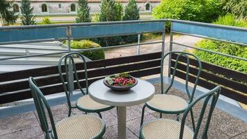 Departamento superior, baño en la habitación, vista a la montaña (1er étage-2 terrasses) | Exterior