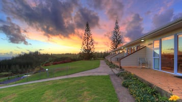 Front of property – evening/night