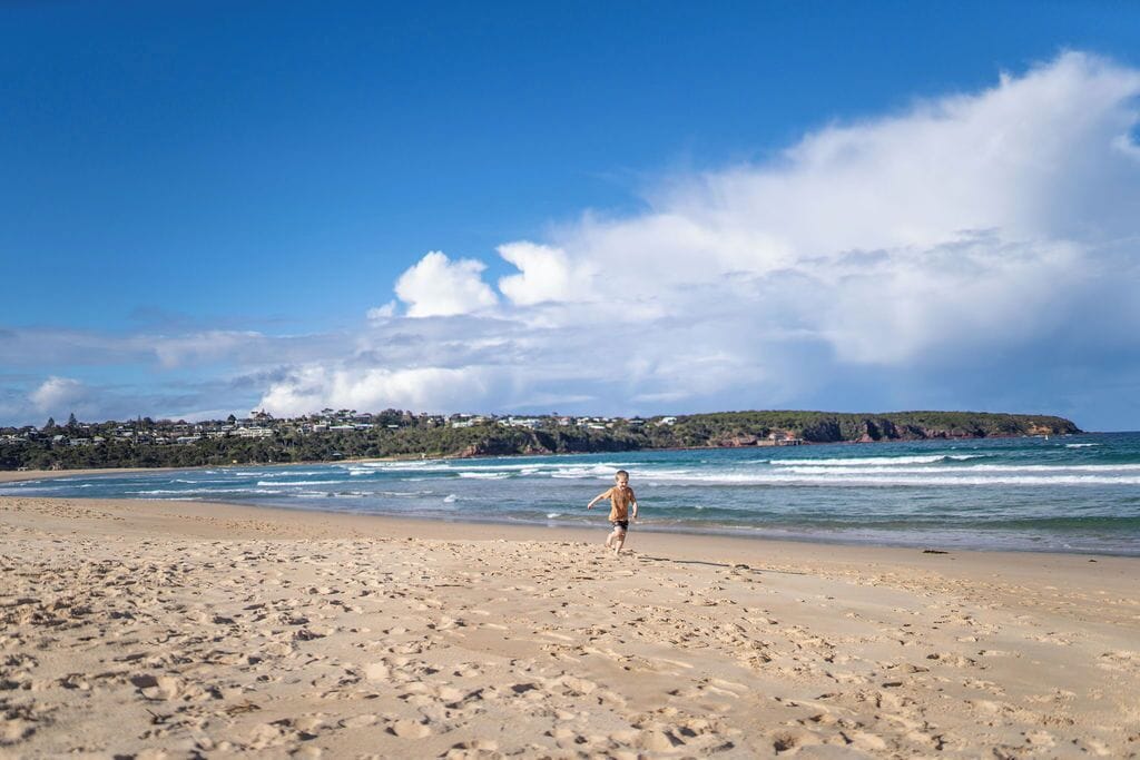 Beach nearby, white sand