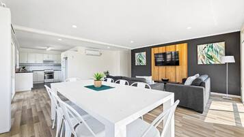 Tween House | Living area | 42-inch TV with digital channels
