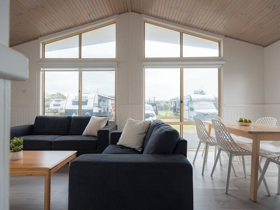 Superior Beach Comber | Living area | 42-inch TV with digital channels