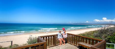 Beach nearby, white sand
