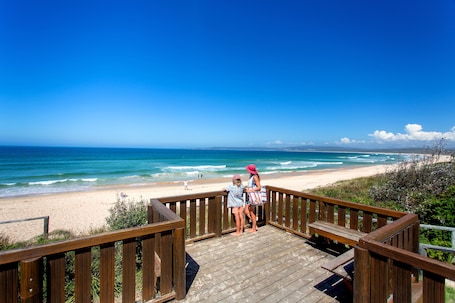 Beach nearby, white sand