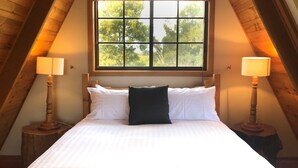 Comfort-Chalet, 2 Schlafzimmer, Nichtraucher, Küche (A Frame Chalet)