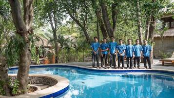Outdoor pool