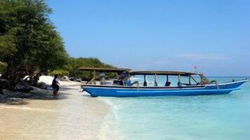 White sand