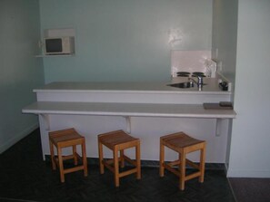 Mikrowelle, Wasserkocher, Toaster