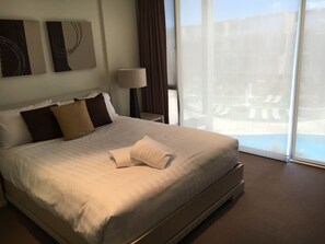 Uitzicht vanuit de kamer