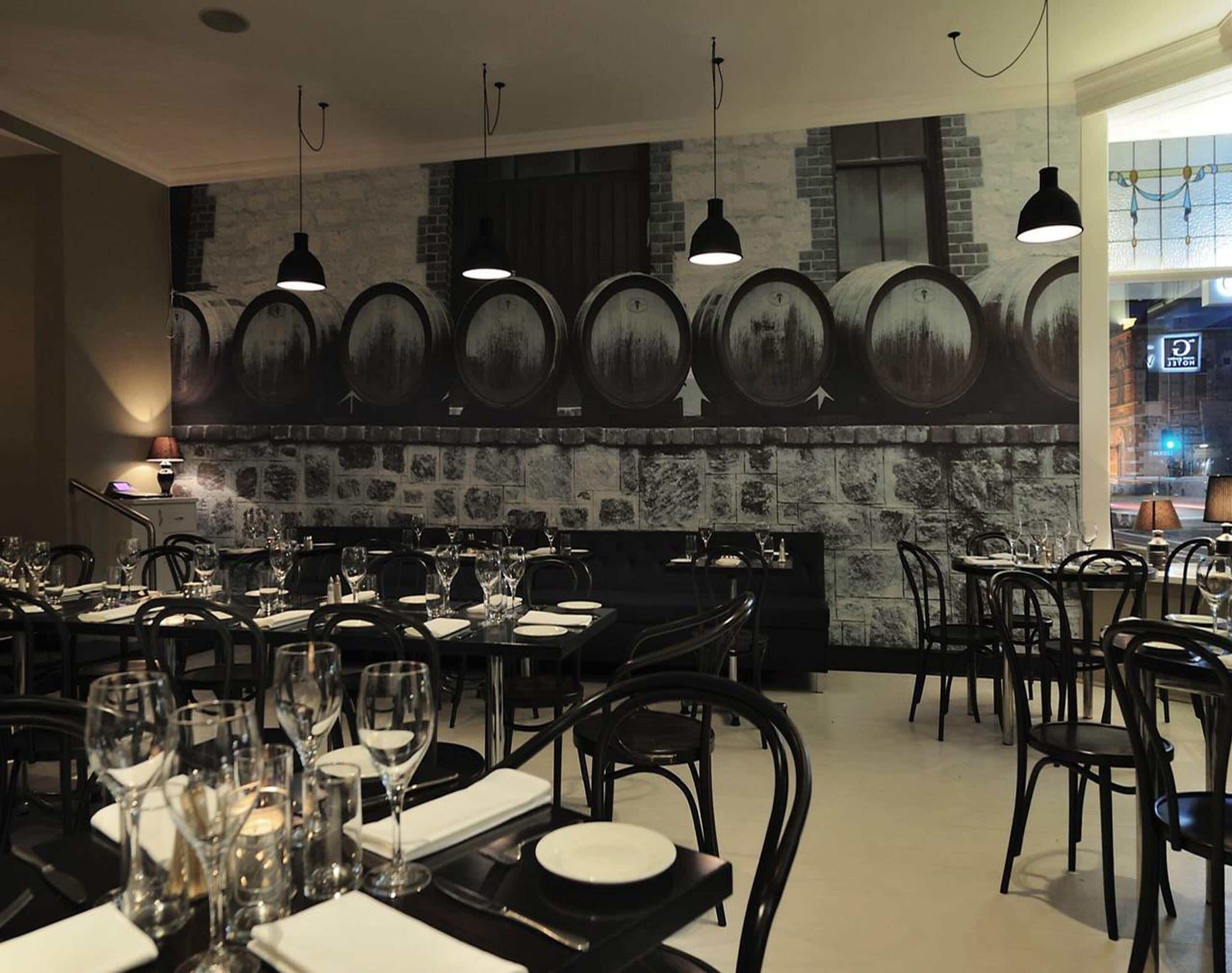 breakfast, lunch and dinner served