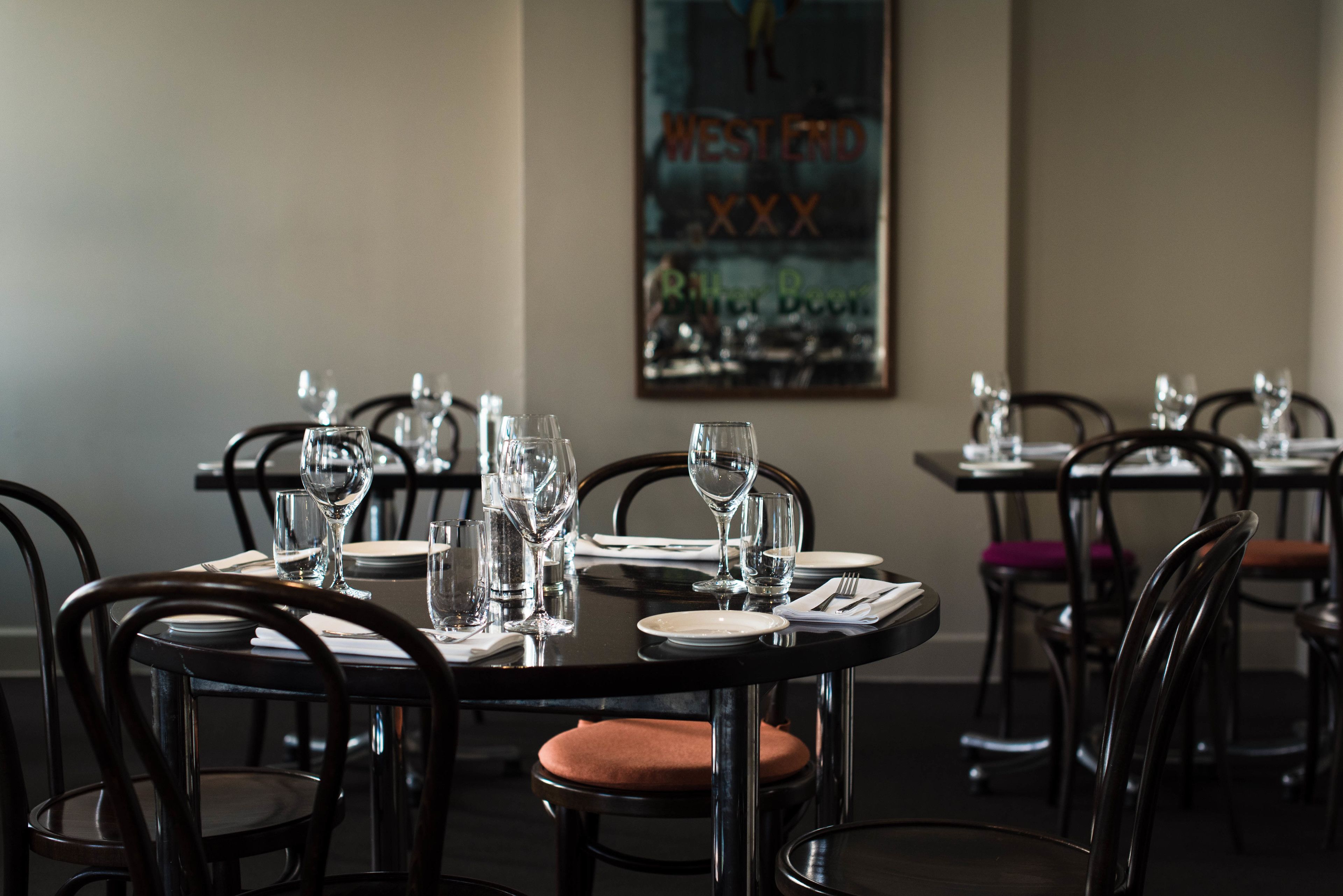 breakfast, lunch and dinner served