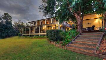 Front of property - evening/night