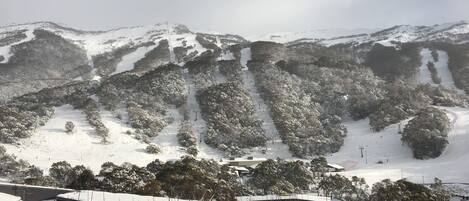 Blick von der Unterkunft