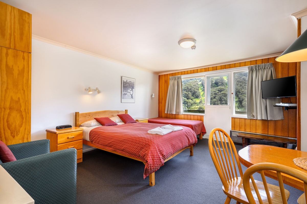 1 bedroom, blackout curtains, free WiFi, bed sheets