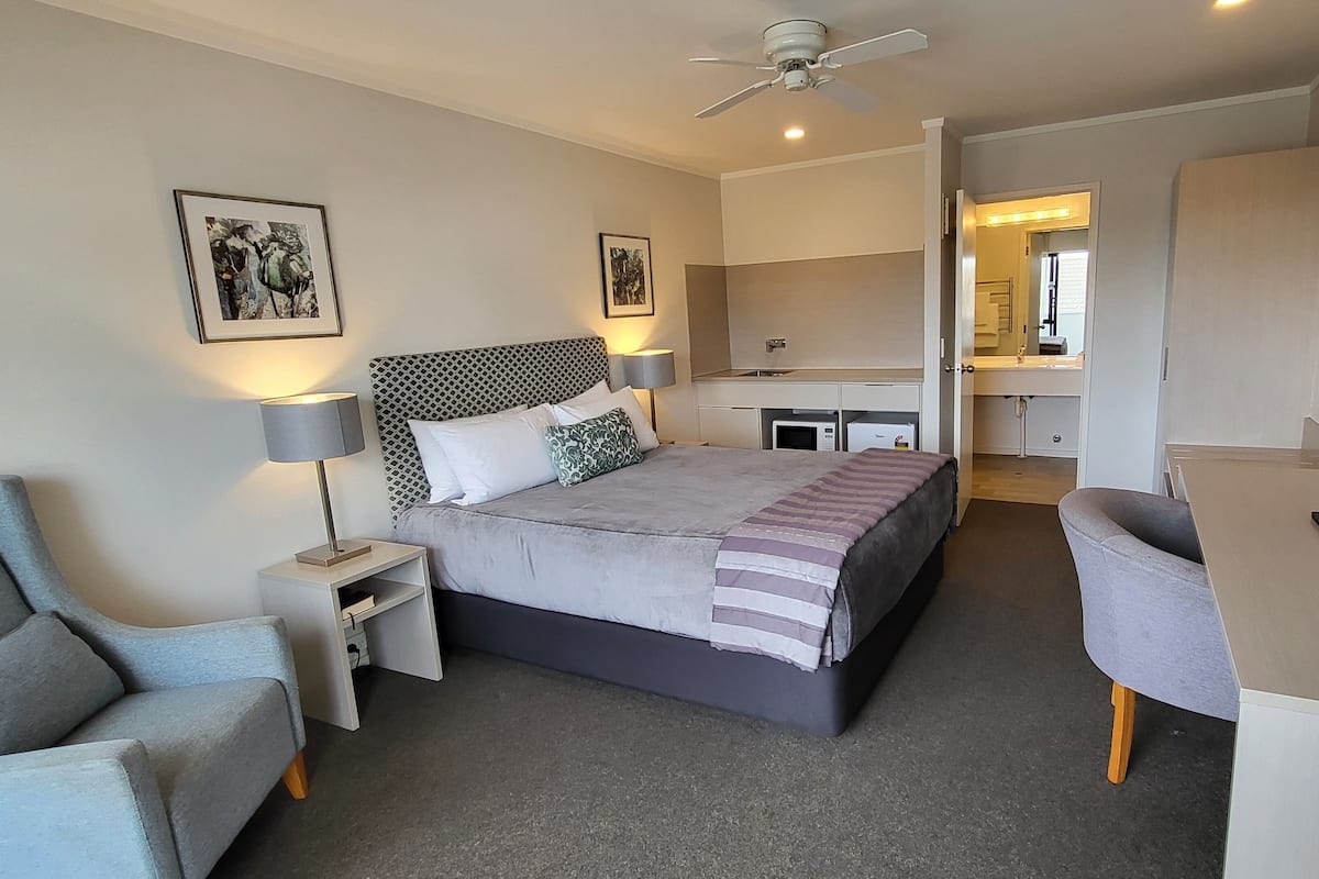 Standaard tweepersoonskamer, en-suite badkamer (Studio) | 1 slaapkamer, gratis wifi, beddengoed