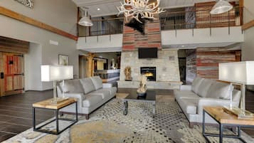 Sala de estar en el lobby