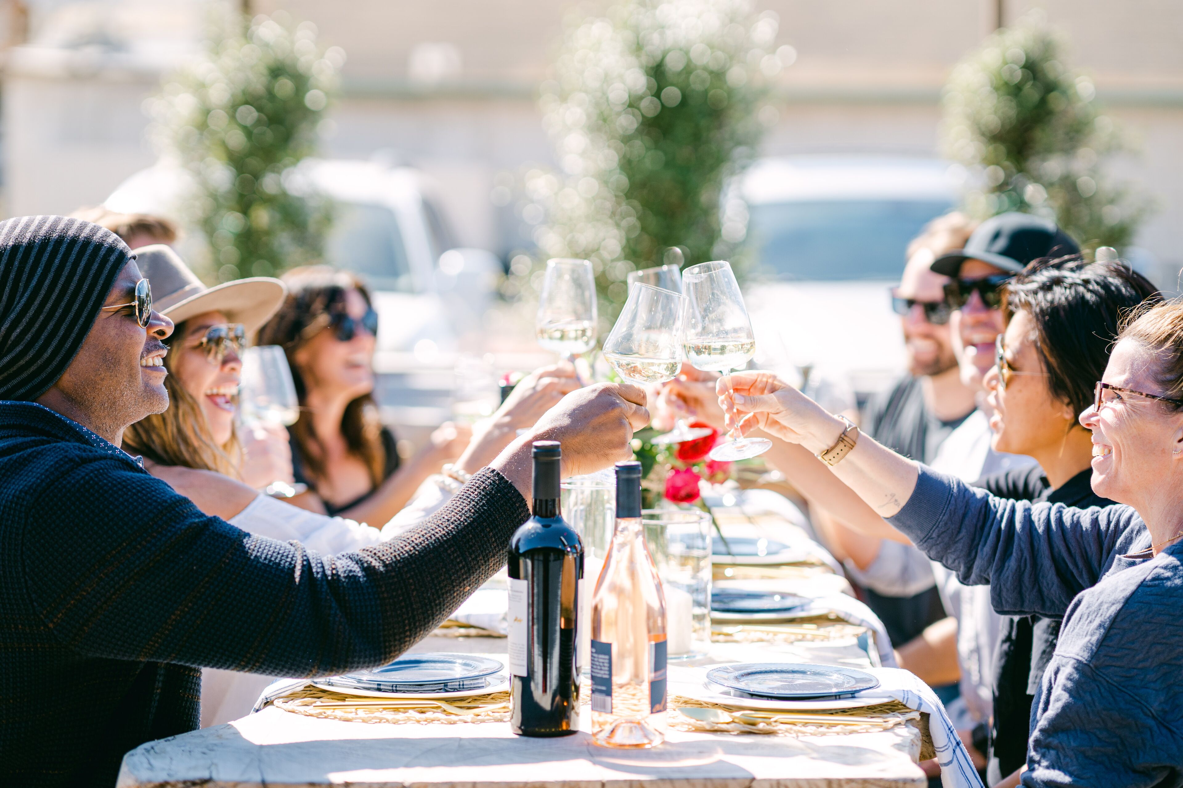 Área para banquetes al aire libre